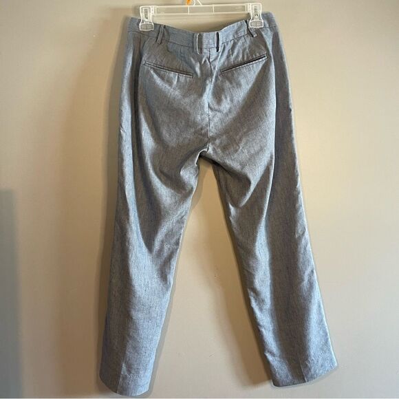 GAP Stretch Blue Linen Blend Ankle Straight Pant | SZ 10 - Picture 5 of 12